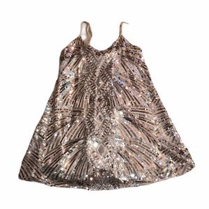 Sparkles shift dress